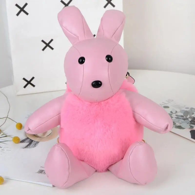 Cartoon Animal Chains For Women backpack PU Leather Kawaii Rabbit Schoolgirl Ornaments Accessories
Cartoon Animal Chains For Women backpack PU Leather Kawaii Rabbit Schoolgirl Ornaments Accessories