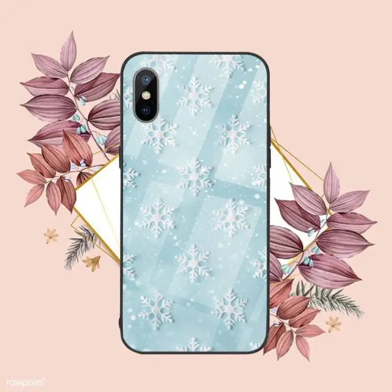 Snowflake Phone Case Tempered glass For iphone 6 6S 7 8 plus X XS XR 11 12 mini PRO MAX 
Snowflake Phone Case Tempered glass For iphone 6 6S 7 8 plus X XS XR 11 12 mini PRO MAX