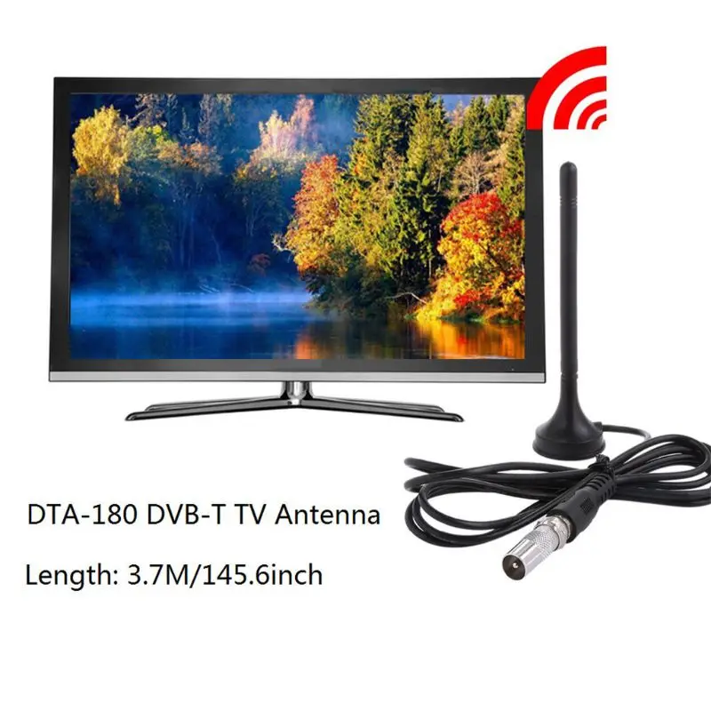 Free shipping DVB-T TV Dual Antenna HDTV 25DB Indoor Digital Antenna Aerial Booster Cable B0KF
Free shipping DVB-T TV Dual Antenna HDTV 25DB Indoor Digital Antenna Aerial Booster Cable B0KF