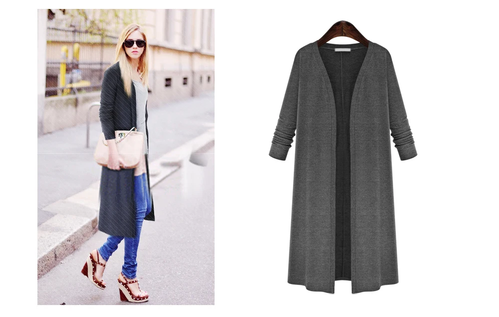 New Women's Coat Y2K Autumn Overcoat Female Jacket Large Size Women's Fat MM Long Cardigan Knit Thin Coat Windbreaker Coat 2021
New Women's Coat Y2K Autumn Overcoat Female Jacket Large Size Women's Fat MM Long Cardigan Knit Thin Coat Windbreaker Coat 2021