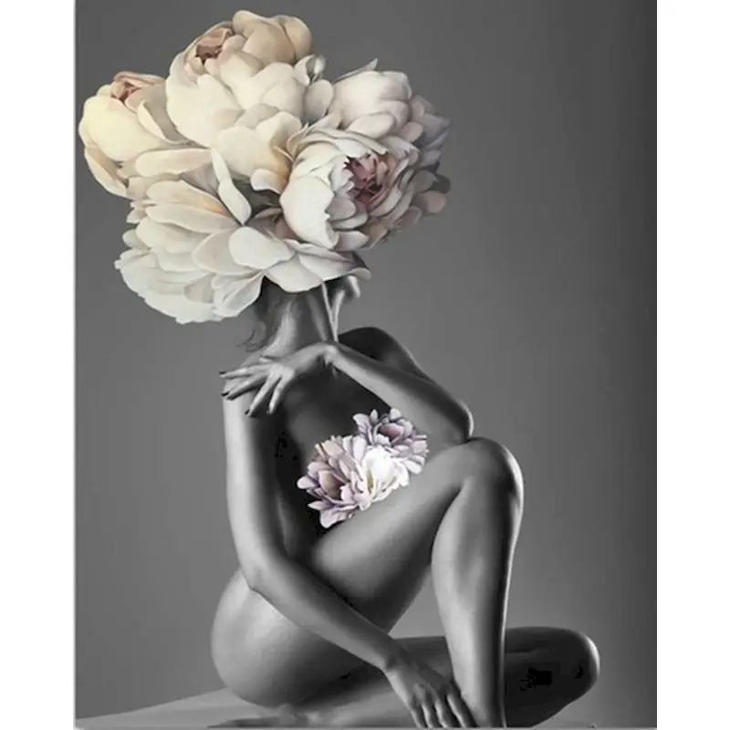 GATYZTORY Painting By Numbers Kits For Adults HandPainted 40x50cm Frame Flower Woman Figure Oil Picture By Number Home Art Photo
GATYZTORY Painting By Numbers Kits For Adults HandPainted 40x50cm Frame Flower Woman Figure Oil Picture By Number Home Art Photo
