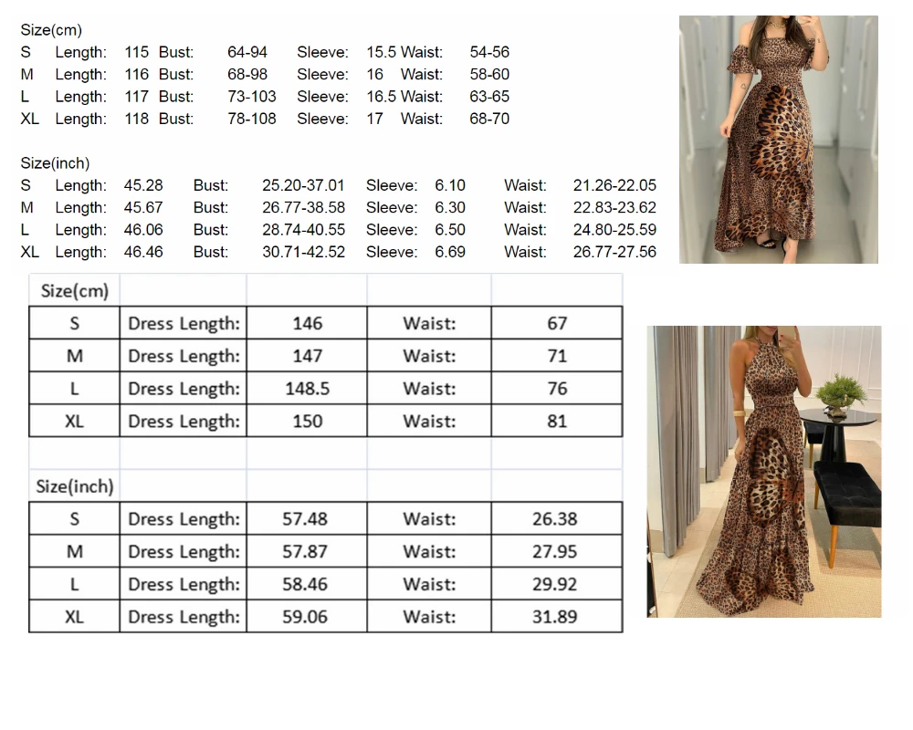 Off Shoulder Party Dresses Women Lady Ruffle Leopard Print Flare Long Sundress Sexy Ladies Strappy Slash neck Vestido
Off Shoulder Party Dresses Women Lady Ruffle Leopard Print Flare Long Sundress Sexy Ladies Strappy Slash neck Vestido