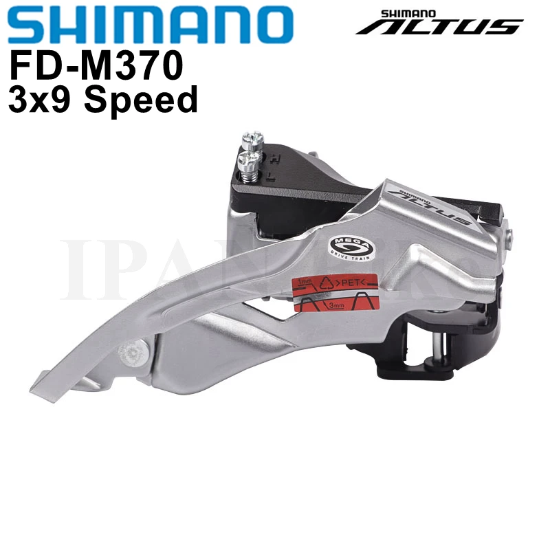 Передний переключатель передач Shimano Aluts M370, 3X9, скорость 9 S 27S FD M370, передний переключатель передач для горного велосипеда
Передний переключатель передач Shimano Aluts M370, 3X9, скорость 9 S 27S FD M370, передний переключатель передач для горного велосипеда