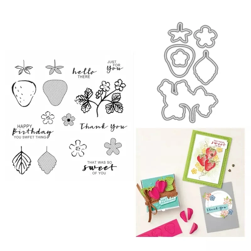 STRAWBERRY Metal Cutting Dies & Stamps and Dies New Arrival 2021 Die Cut Stencils New Scrapbooking Stamping Metal Dies Cutters
STRAWBERRY Metal Cutting Dies & Stamps and Dies New Arrival 2021 Die Cut Stencils New Scrapbooking Stamping Metal Dies Cutters