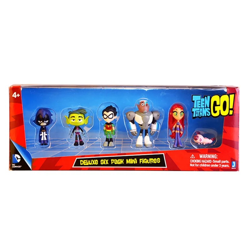Action Figure Teen Titans Attack 6 PCS Simulation Dolls Box Model Anime Crow Robin Toys Children's Birthday Gift
Action Figure Teen Titans Attack 6 PCS Simulation Dolls Box Model Anime Crow Robin Toys Children's Birthday Gift