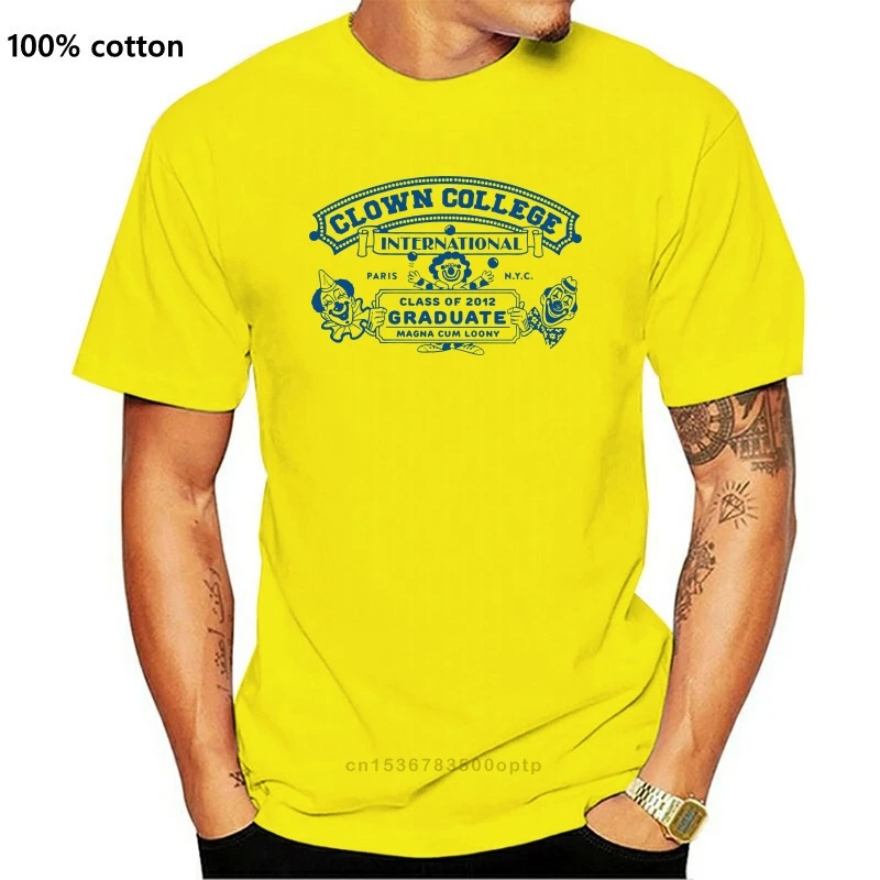 Clown College T Shirt Funny Circus Vintage Graphic Retro Humor Mask Novelty Tee Tops New Unisex Funny Tee Shirt
Clown College T Shirt Funny Circus Vintage Graphic Retro Humor Mask Novelty Tee Tops New Unisex Funny Tee Shirt
