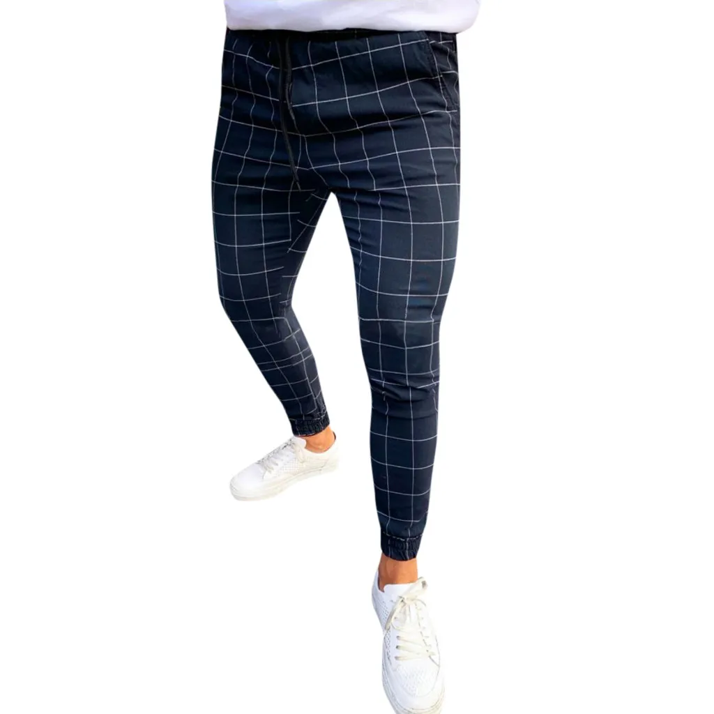 Men's stretch jeans 2019 Fashion Men's Pants Pants Casual Plaid Print Drawstring Elastic Waist Pants Trousers 8.29
Men's stretch jeans 2019 Fashion Men's Pants Pants Casual Plaid Print Drawstring Elastic Waist Pants Trousers 8.29
