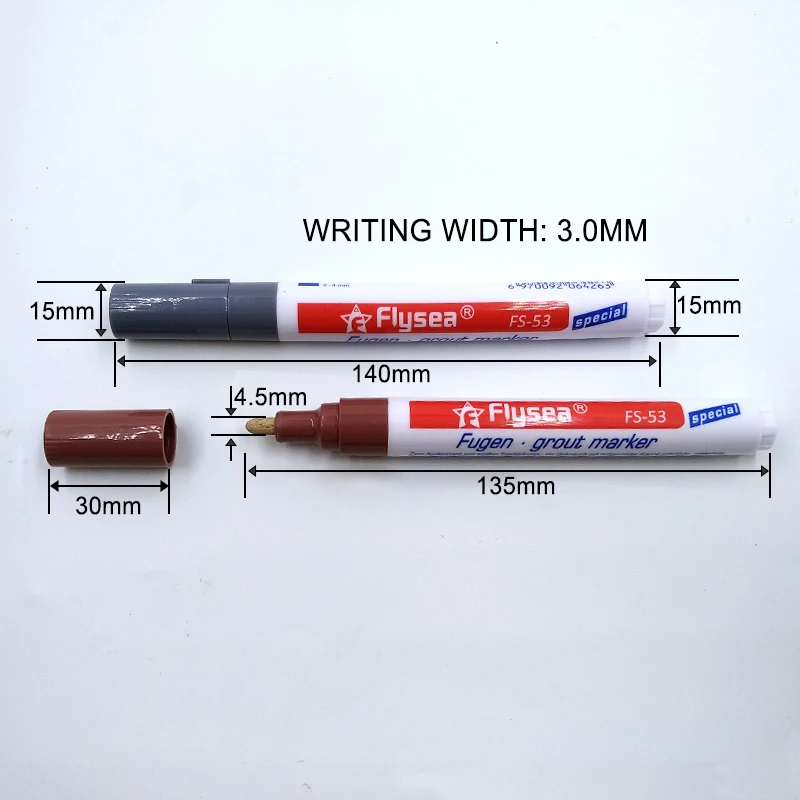 Color Pen White Tile Refill Grout Pen Tile Gap Repair Bathroom Porcelain Filling Waterproof Mouldproof Paint Cleaner Agents
Color Pen White Tile Refill Grout Pen Tile Gap Repair Bathroom Porcelain Filling Waterproof Mouldproof Paint Cleaner Agents