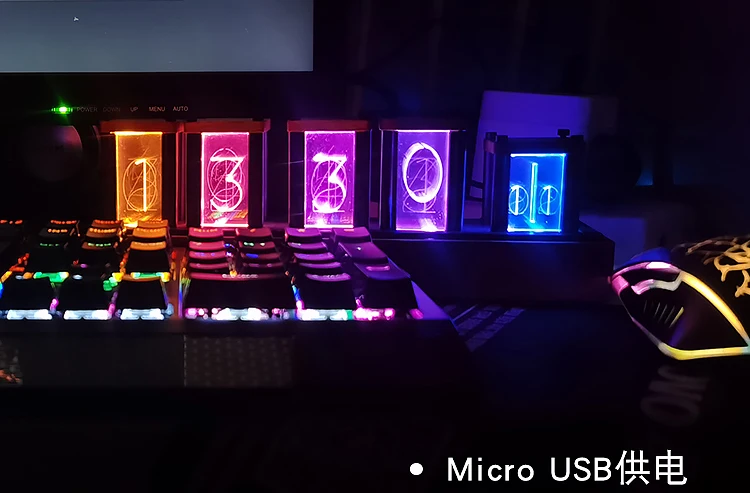 RGB псевдо светящиеся трубки Часы светодиодный электронный комплект цифровые Diy имитация камня ворота подарок на день рождения
RGB псевдо светящиеся трубки Часы светодиодный электронный комплект цифровые Diy имитация камня ворота подарок на день рождения