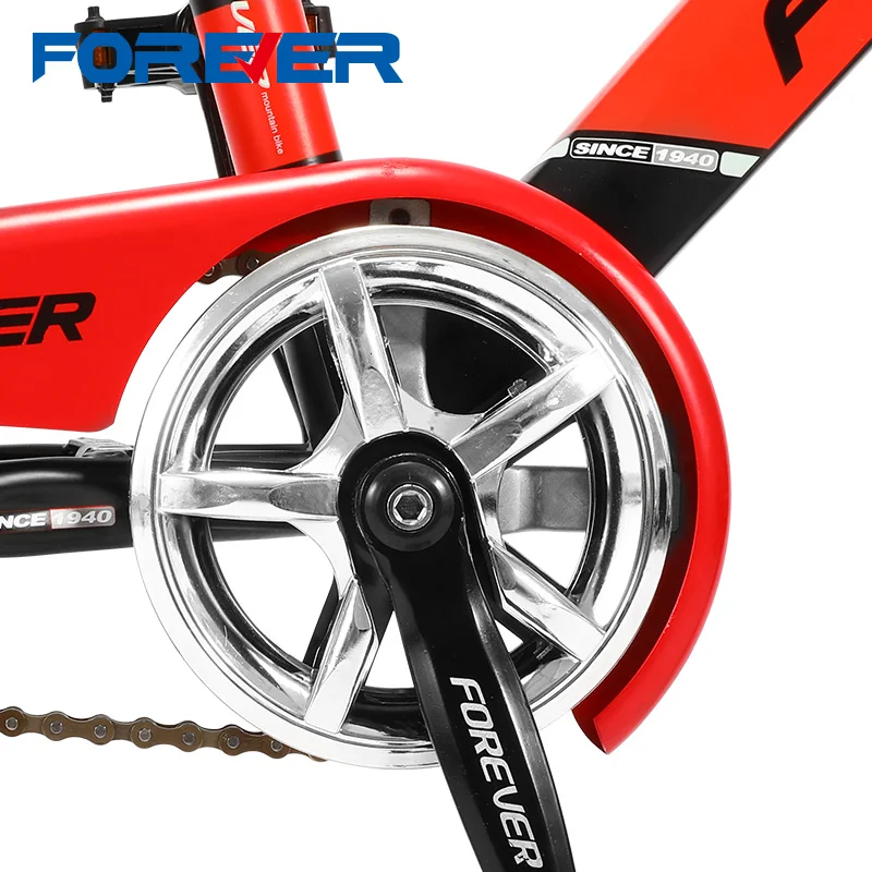 FOREVER 18 Inch XBW High Carbon Steel Frame Mountain Bicycle FR Mechanical Disc Brakes Young Students Mountain Bike
FOREVER 18 Inch XBW High Carbon Steel Frame Mountain Bicycle FR Mechanical Disc Brakes Young Students Mountain Bike