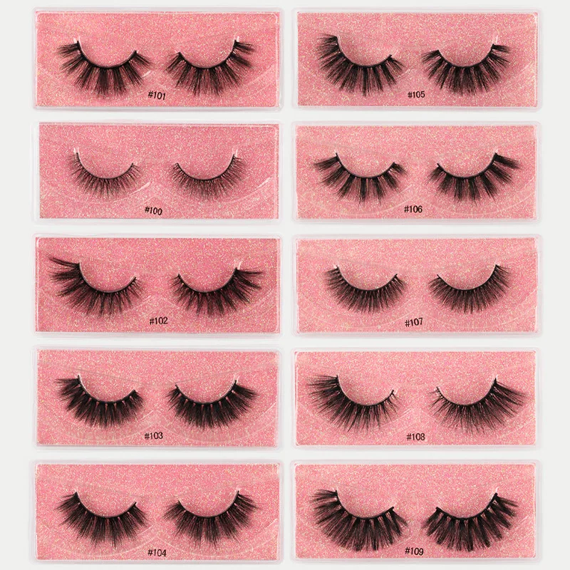 100 Pairs Faux Mink Eyelashes 3d Mink Lashes Natural false Eyelashes messy fake Eyelashes Makeup False Lashes In Bulk
100 Pairs Faux Mink Eyelashes 3d Mink Lashes Natural false Eyelashes messy fake Eyelashes Makeup False Lashes In Bulk