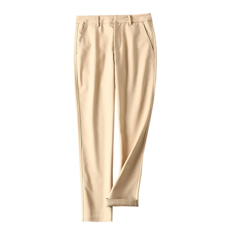 Channel cattle goods, European goods, high-end women's wear, leg straight women's pants, four sides elastic suit pants, leisure
Channel cattle goods, European goods, high-end women's wear, leg straight women's pants, four sides elastic suit pants, leisure
