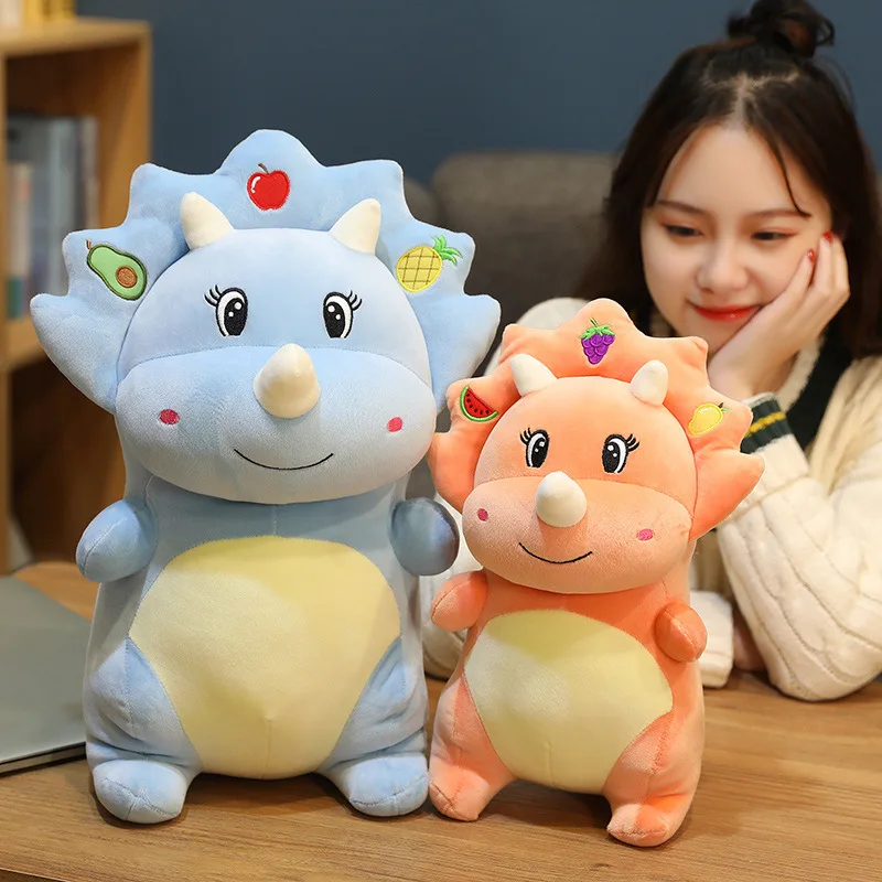 Triceratops Dinosaur Plush Toy Tyrannosaurus Rex Pillow Doll Ragdoll Cute Baby Child Birthday Gift
Triceratops Dinosaur Plush Toy Tyrannosaurus Rex Pillow Doll Ragdoll Cute Baby Child Birthday Gift
