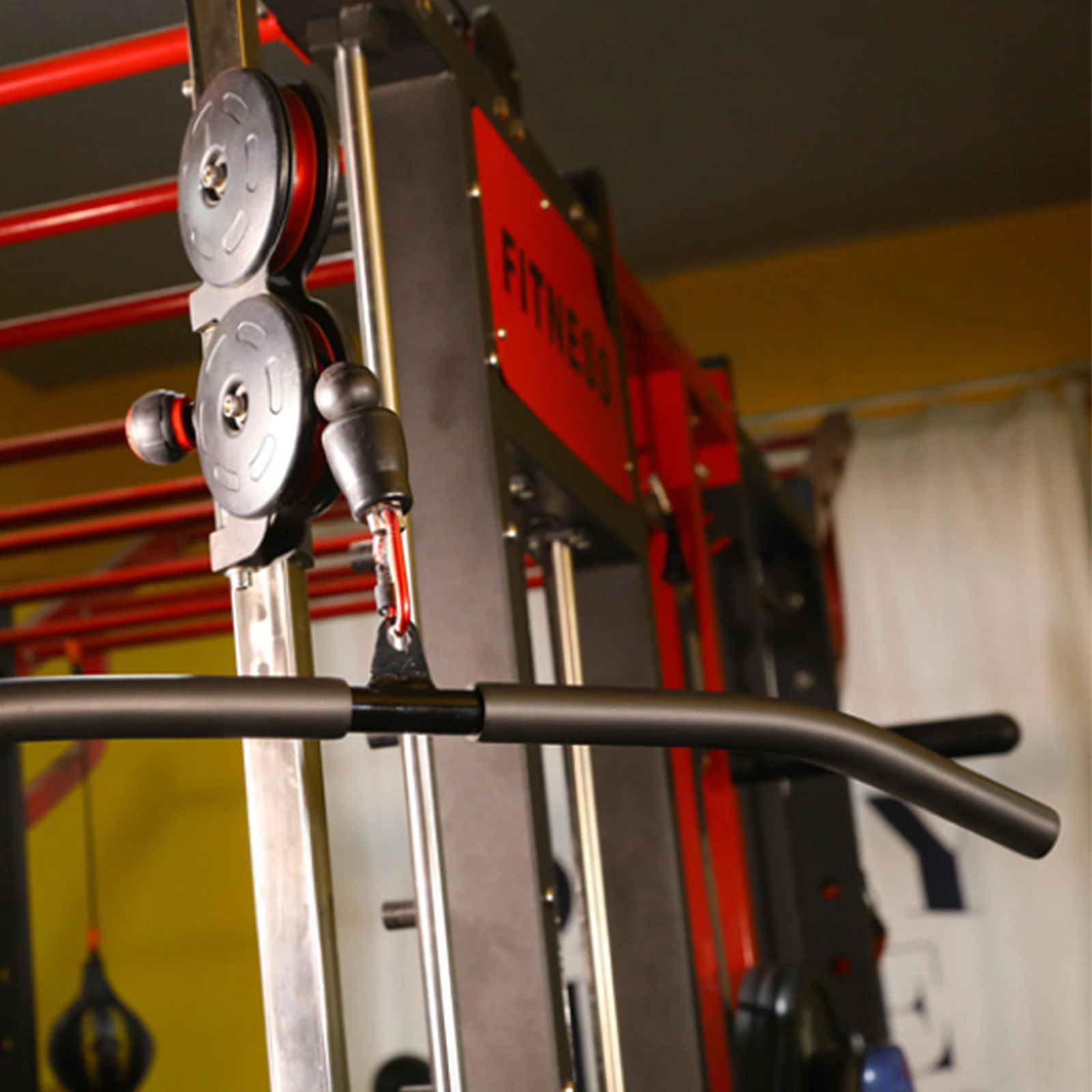 Gym Home Pully Cable Machine Attachments Biceps Triceps Blaster T-bar Handle Grip For Pull Down Rope Rowing Machine Accessories
Gym Home Pully Cable Machine Attachments Biceps Triceps Blaster T-bar Handle Grip For Pull Down Rope Rowing Machine Accessories