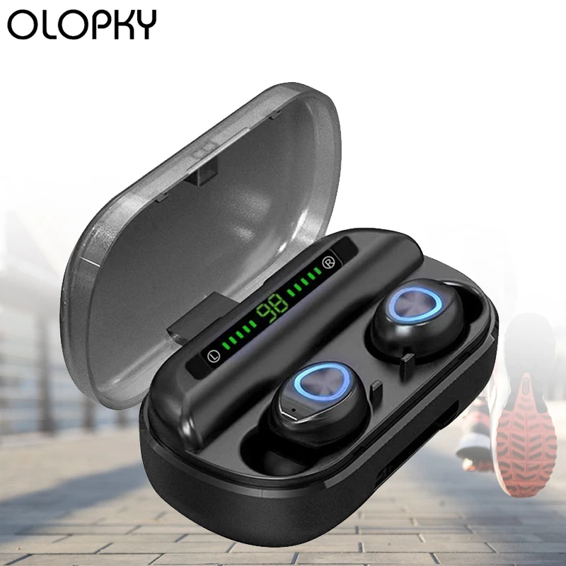 Оригинальные V12 Bluetooth 5 0 гарнитура настоящие беспроводные наушники TWS вкладыши IPX7