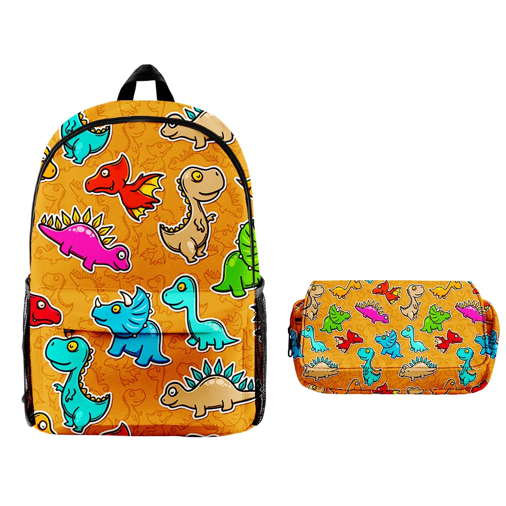 2021 New 3pcs/Set Backpack Dinosaur Fashion Backpack Shoulder Bags 3D Print School Bag High Quality Student Backpack 
2021 New 3pcs/Set Backpack Dinosaur Fashion Backpack Shoulder Bags 3D Print School Bag High Quality Student Backpack