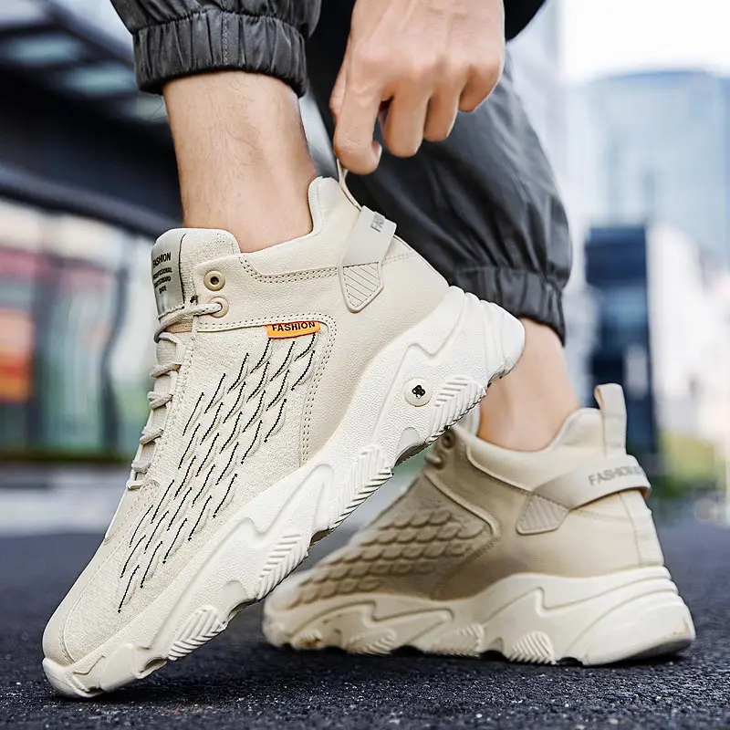 High Top Harajuku Men Shoes Sneakers Male Sports Shoes Sport Men Running Beige Footwear Gym Training Workout Tenisky GMD-0561
High Top Harajuku Men Shoes Sneakers Male Sports Shoes Sport Men Running Beige Footwear Gym Training Workout Tenisky GMD-0561