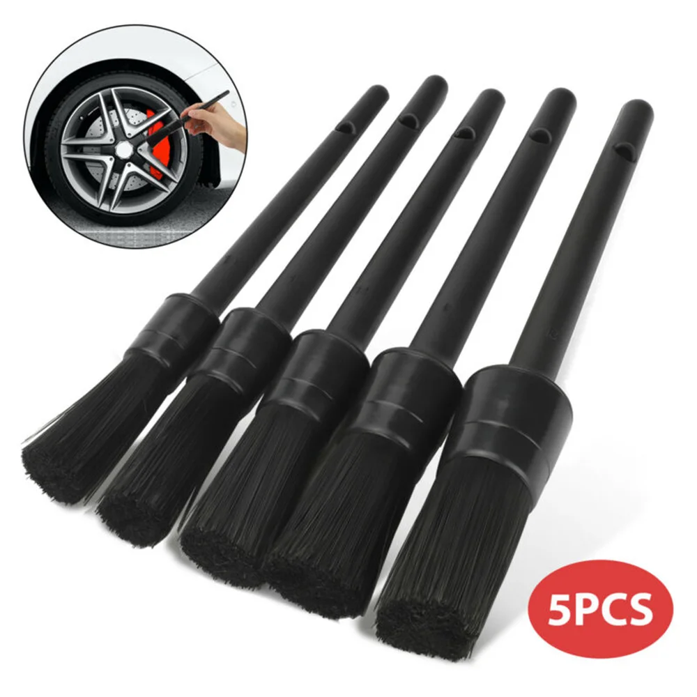 5pcs Car Detailing Brush Cleaning Brushes Grooming Brush Kit For Wheel Cleaning Interior Vehicle accesssories
5pcs Car Detailing Brush Cleaning Brushes Grooming Brush Kit For Wheel Cleaning Interior Vehicle accesssories