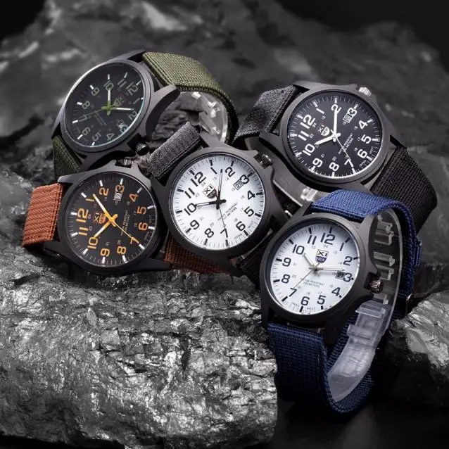 Outdoor Mens Date Stainless Steel Military Sports Analog Quartz Army Wrist Watch Men's Watch Wrist Party Decor Business Wat #1
Outdoor Mens Date Stainless Steel Military Sports Analog Quartz Army Wrist Watch Men's Watch Wrist Party Decor Business Wat #1