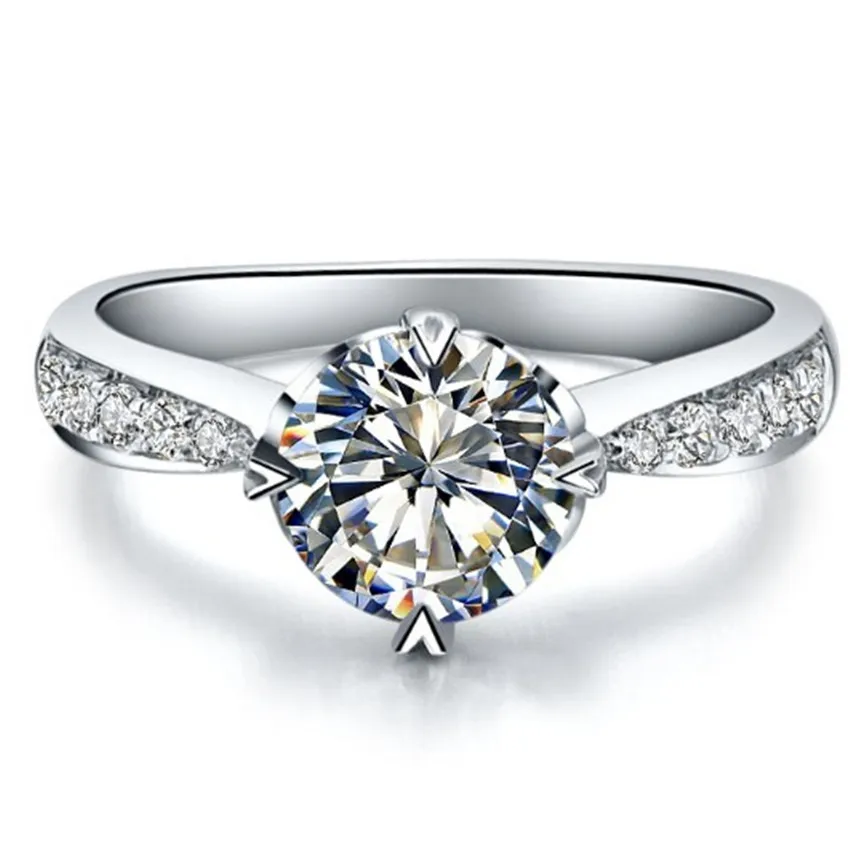 Классическое тестовое положительное 1CT 6,5 мм D-E Moissanite бриллиантовое кольцо S925 обручальное ювелирное изделие для женщин обручальное кольцо
Классическое тестовое положительное 1CT 6,5 мм D-E Moissanite бриллиантовое кольцо S925 обручальное ювелирное изделие для женщин обручальное кольцо