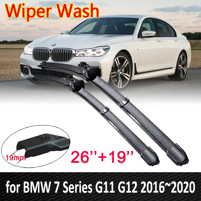 

Car Wiper Blade for BMW 7 Series G11 G12 Car Accessories 730i 740i 750i 730d 740d 750d 730Li 740Li 750Li 750Ld 740Ld 730Ld