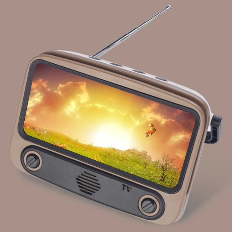 Retro Bluetooth Speaker Portable Phone Holder Radio Plug Card Stereo Equipment NC99
Retro Bluetooth Speaker Portable Phone Holder Radio Plug Card Stereo Equipment NC99