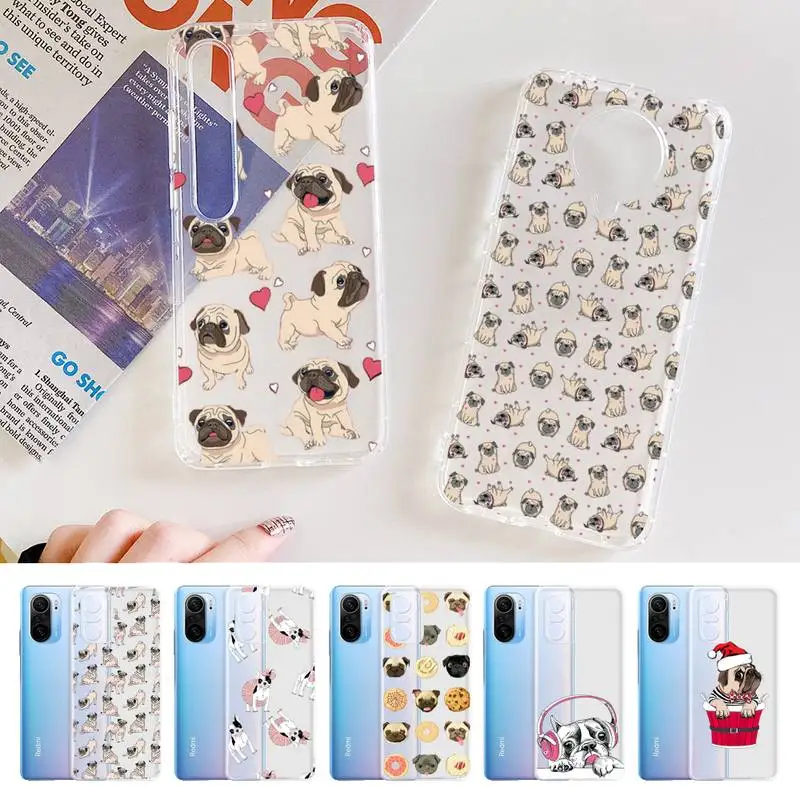 Cute Pug French Bulldog Phone Case For Xiaomi 10t pro 11 Note10lite Redmi 5plus 7A 8 K20pro 9A Note 9 Pro Max s 10
Cute Pug French Bulldog Phone Case For Xiaomi 10t pro 11 Note10lite Redmi 5plus 7A 8 K20pro 9A Note 9 Pro Max s 10
