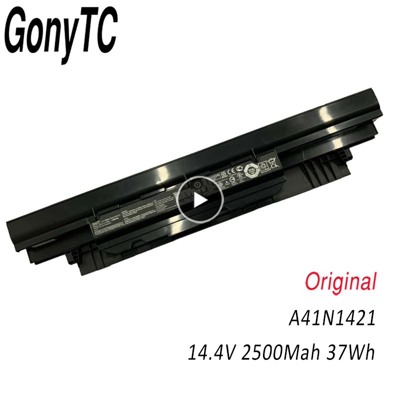GONYTC A41N1421 Новый аккумулятор для ноутбука ASUS PU551LA P2530U P2520L P2520LJ P2520SA P2430U P2430UJ ZX50JX
GONYTC A41N1421 Новый аккумулятор для ноутбука ASUS PU551LA P2530U P2520L P2520LJ P2520SA P2430U P2430UJ ZX50JX