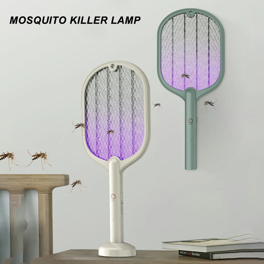 2In1 Intelligent Household Mosquito Killer Lamp Electric Shock Mosquito Swatter USB Recharg eable Bug Zapper Mosquito Trap
2In1 Intelligent Household Mosquito Killer Lamp Electric Shock Mosquito Swatter USB Recharg eable Bug Zapper Mosquito Trap