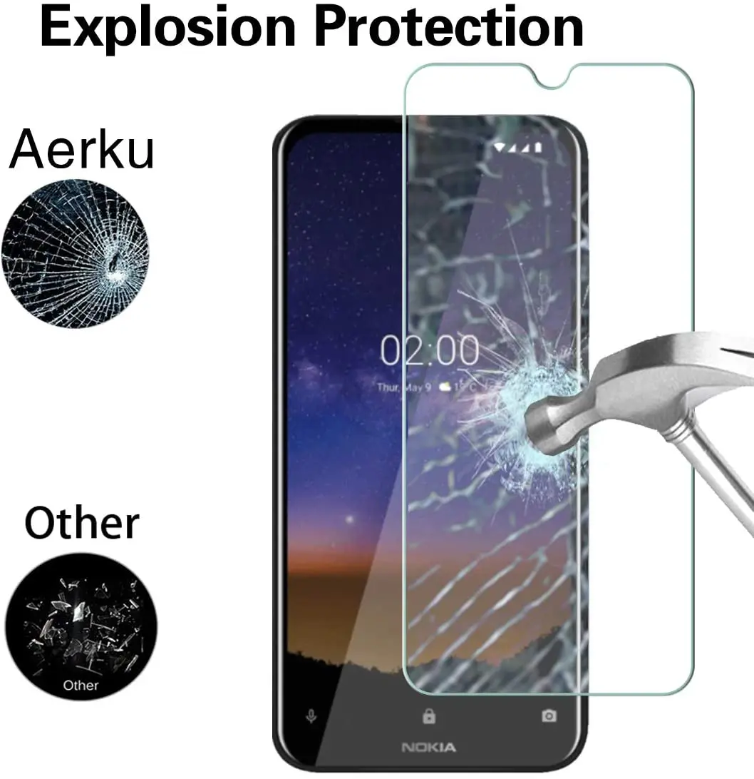 Защитное закаленное стекло для Motorola Moto E7 G8 Защитная пленка Plus стеклянный чехол |