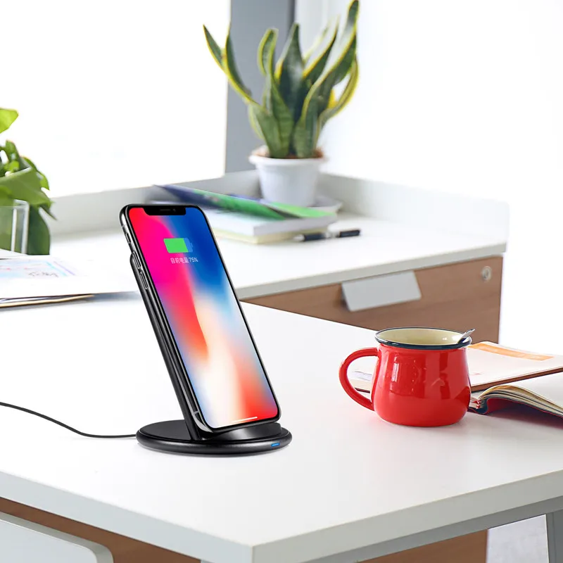 Fast portable Wireless Charger Stand For Samsung iphoneX 8plus charger Induction Voiture Wireless Charging Stand Cradle
Fast portable Wireless Charger Stand For Samsung iphoneX 8plus charger Induction Voiture Wireless Charging Stand Cradle
