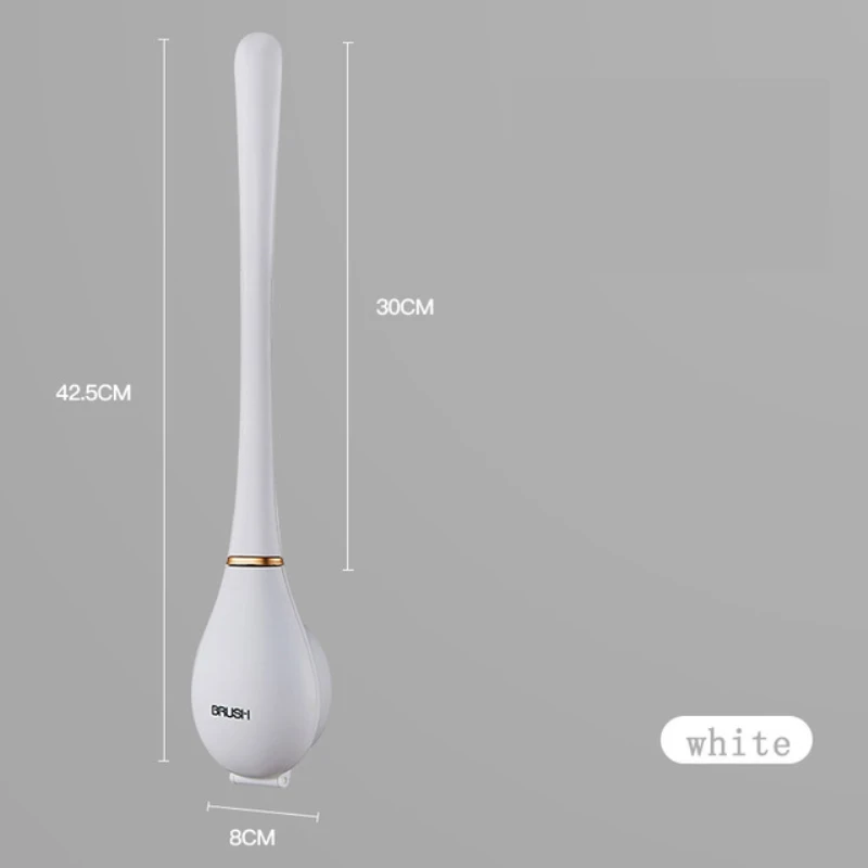 Wall-mounted Space Saving Hanging Silicone Toilet Brush Automatic Opening Closing Home Bathroom No Dead Corner Cleaning Brush
Wall-mounted Space Saving Hanging Silicone Toilet Brush Automatic Opening Closing Home Bathroom No Dead Corner Cleaning Brush