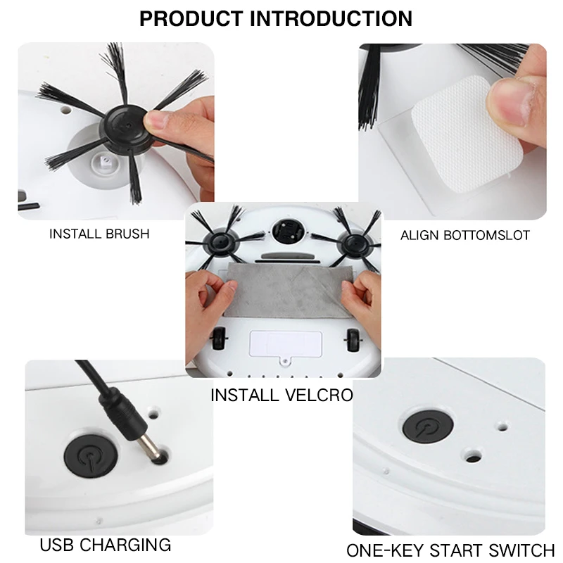 Sterilization Function Robot Vacuum Cleaner Smart Disinfection Floor Sweeper Dry&Wet Mopping Scrubber Vacuum Cleaner
Sterilization Function Robot Vacuum Cleaner Smart Disinfection Floor Sweeper Dry&Wet Mopping Scrubber Vacuum Cleaner