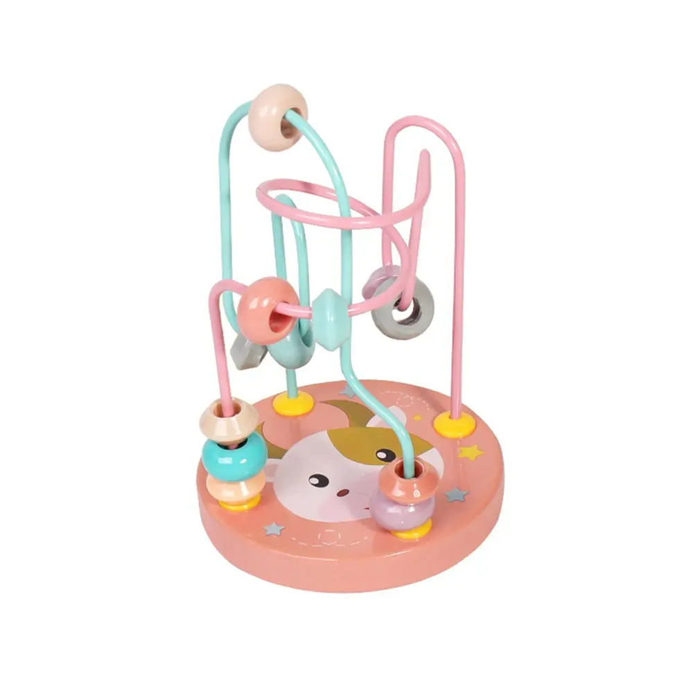 Mini Wooden Montessori Child Toy Cartoon Around Beads Maze Cartoon Early Learning Educational Toys Children Math Blocks Toy
Mini Wooden Montessori Child Toy Cartoon Around Beads Maze Cartoon Early Learning Educational Toys Children Math Blocks Toy