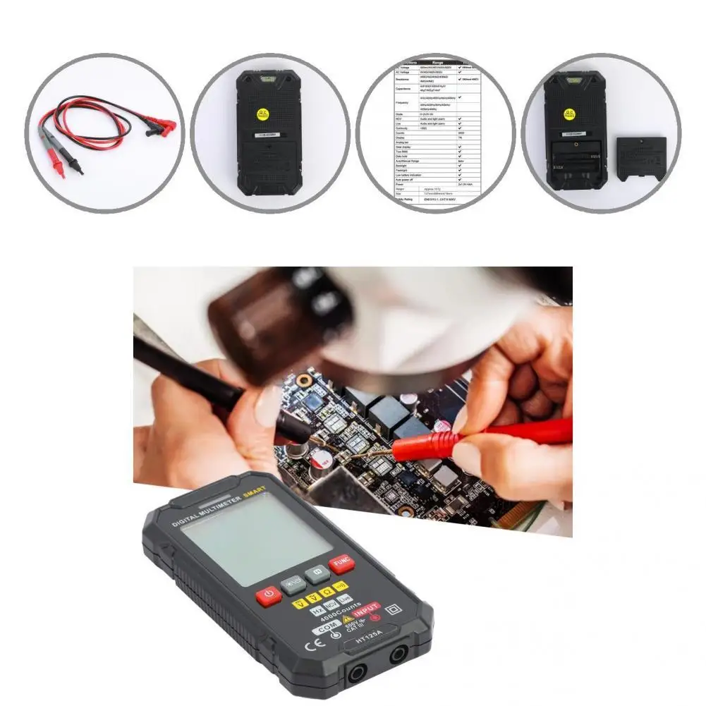 Быстрый проверенный компактный Профессиональный Универсальный мультиметр для проверки сопротивления 
Быстрый проверенный компактный Профессиональный Универсальный мультиметр для проверки сопротивления