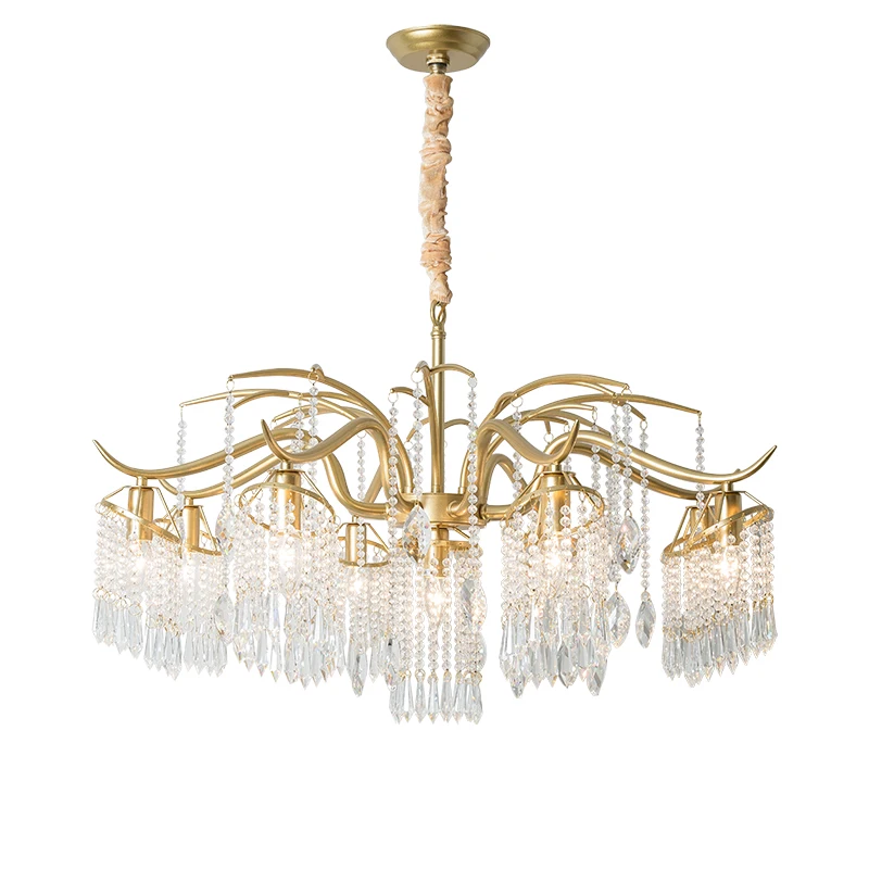 Crystal Chandelier Lighting Living Room Light Dining Room Bedroom Lamp Modern Crystal Lamp Luxury Hotel House Shop Hanging Light
Crystal Chandelier Lighting Living Room Light Dining Room Bedroom Lamp Modern Crystal Lamp Luxury Hotel House Shop Hanging Light