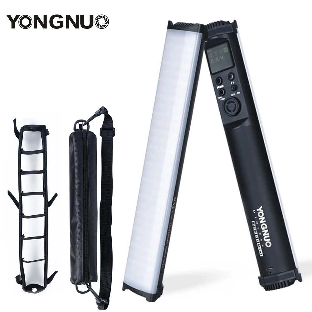 YONGNUO YN360 Mini Portable RGB Full-Color Fill Light Stick Light Handheld Led Video Lighting Painting Outside Shooting Light
YONGNUO YN360 Mini Portable RGB Full-Color Fill Light Stick Light Handheld Led Video Lighting Painting Outside Shooting Light