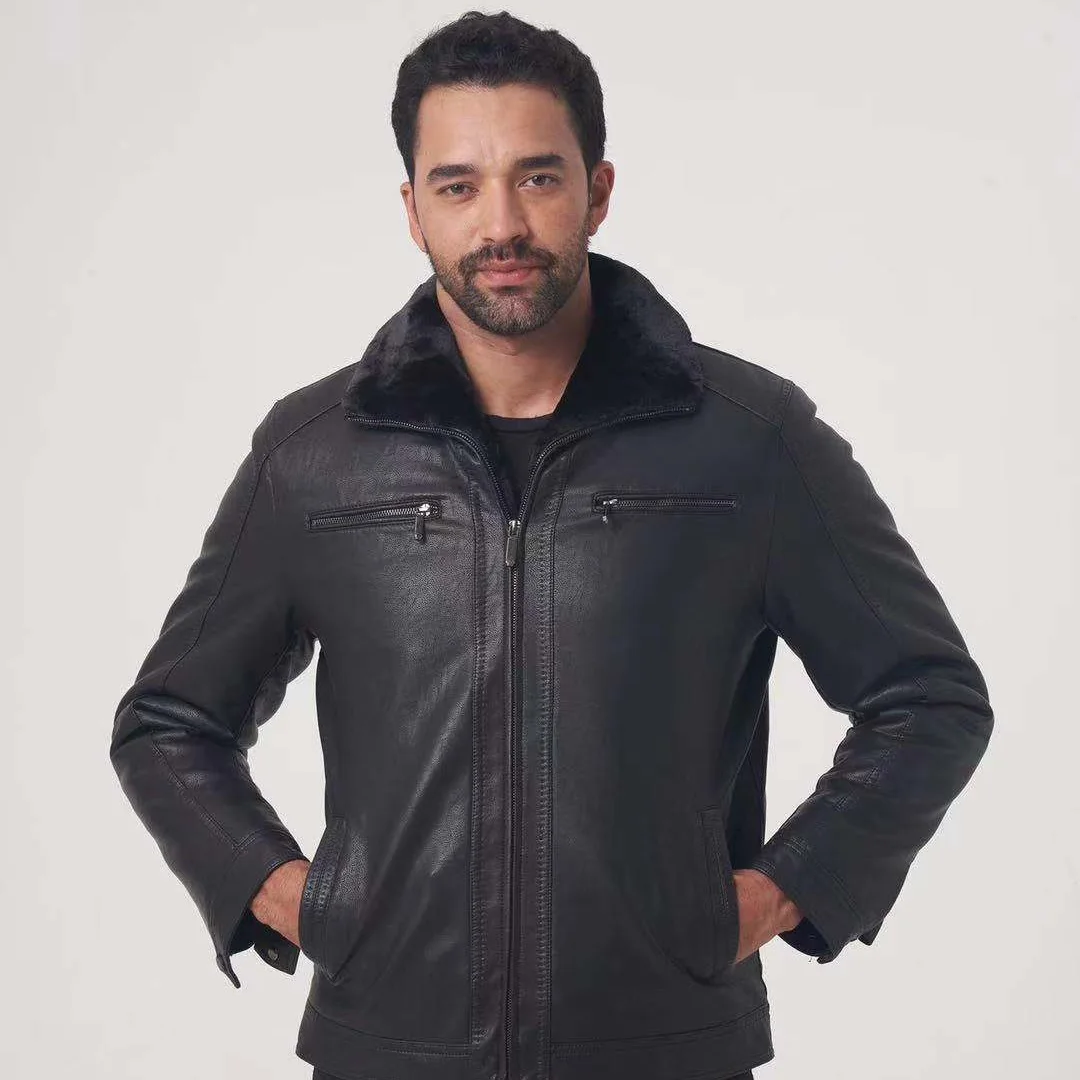 New Man Fashion Casual Male PU Leather Jacket Man Apparel High Quality Men's Winter Coat OGMANDO938
New Man Fashion Casual Male PU Leather Jacket Man Apparel High Quality Men's Winter Coat OGMANDO938