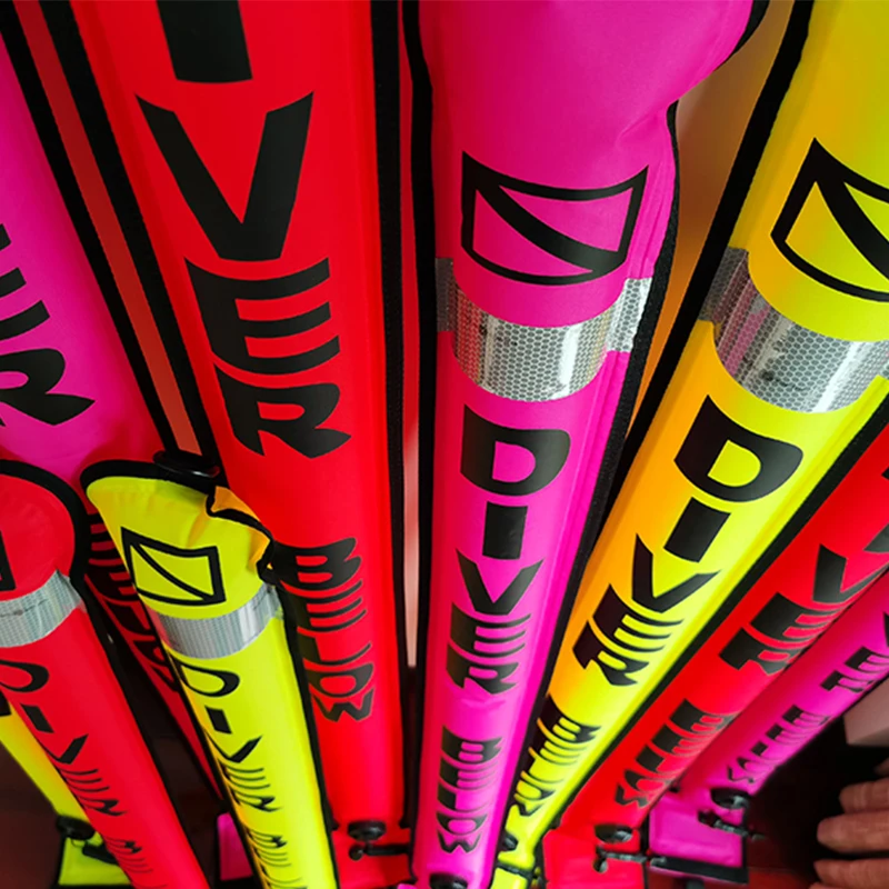 DIVING SMB 1.2m 1.5m 1.8m Buoy Colorful Visibility Safety Inflatable Scuba Diving SMB Surface Signal Marker Buoy Accessory
DIVING SMB 1.2m 1.5m 1.8m Buoy Colorful Visibility Safety Inflatable Scuba Diving SMB Surface Signal Marker Buoy Accessory