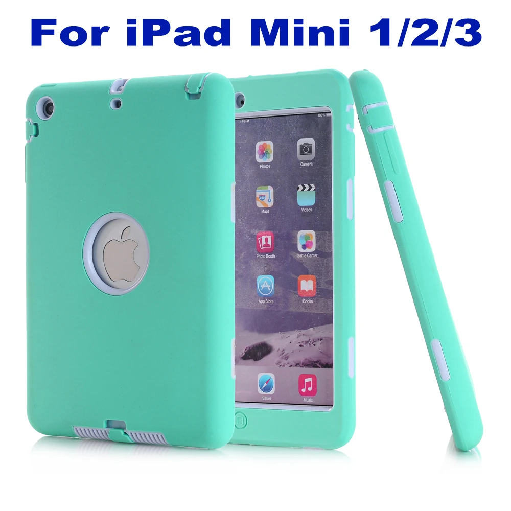 Чехлы с полной защитой для iPad Mini 1/2/3 ударопрочный противоударный 3 слоя мягкий резиновый силиконовый чехол-бампер + Жесткий ПК Защитный чехо...
Чехлы с полной защитой для iPad Mini 1/2/3 ударопрочный противоударный 3 слоя мягкий резиновый силиконовый чехол-бампер + Жесткий ПК Защитный чехо...