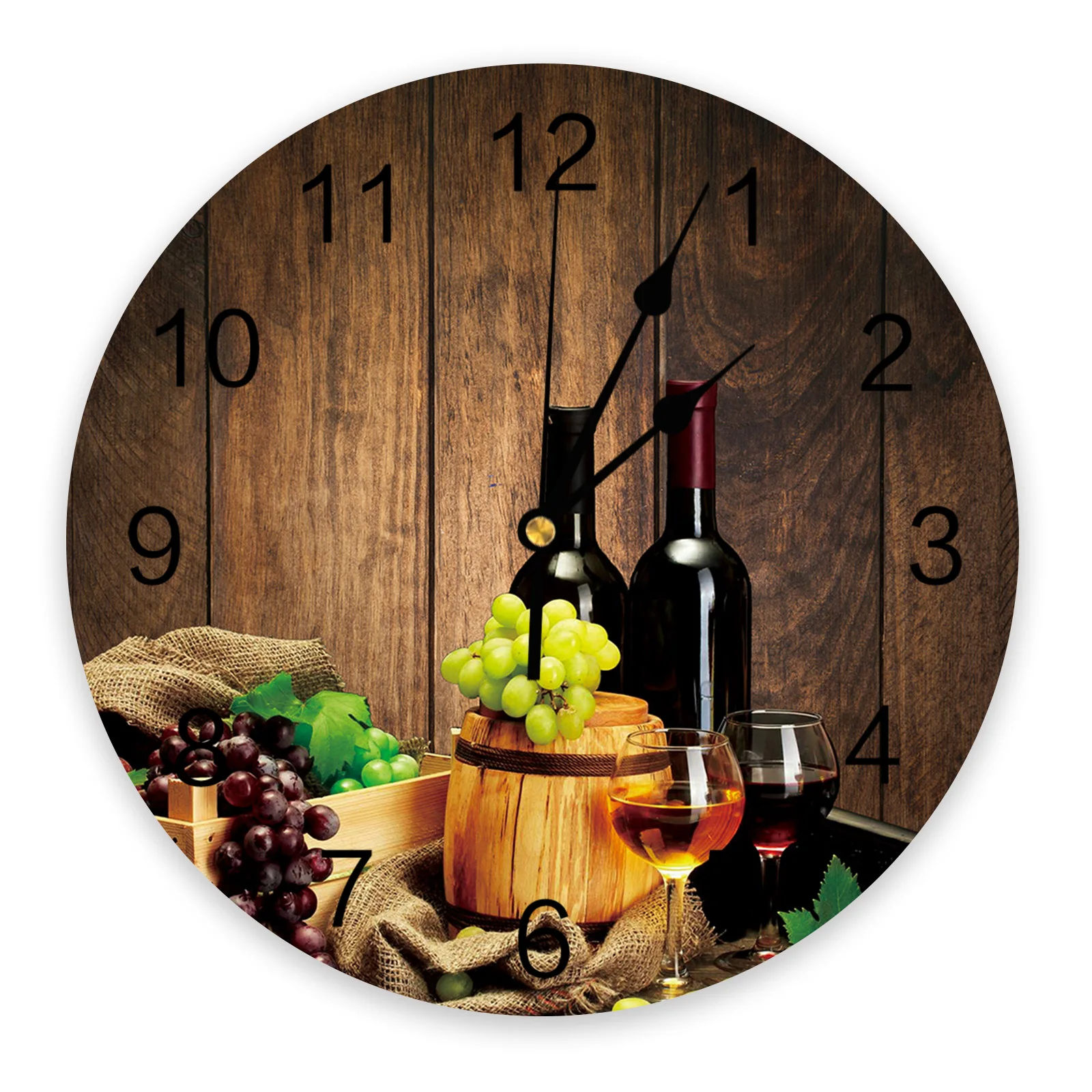 Wine Glass Wine Fruit Grapes Wall Clock Home Decor Bedroom Silent Oclock Watch Wall Digital Clock Wall Clock Modern Design
Wine Glass Wine Fruit Grapes Wall Clock Home Decor Bedroom Silent Oclock Watch Wall Digital Clock Wall Clock Modern Design