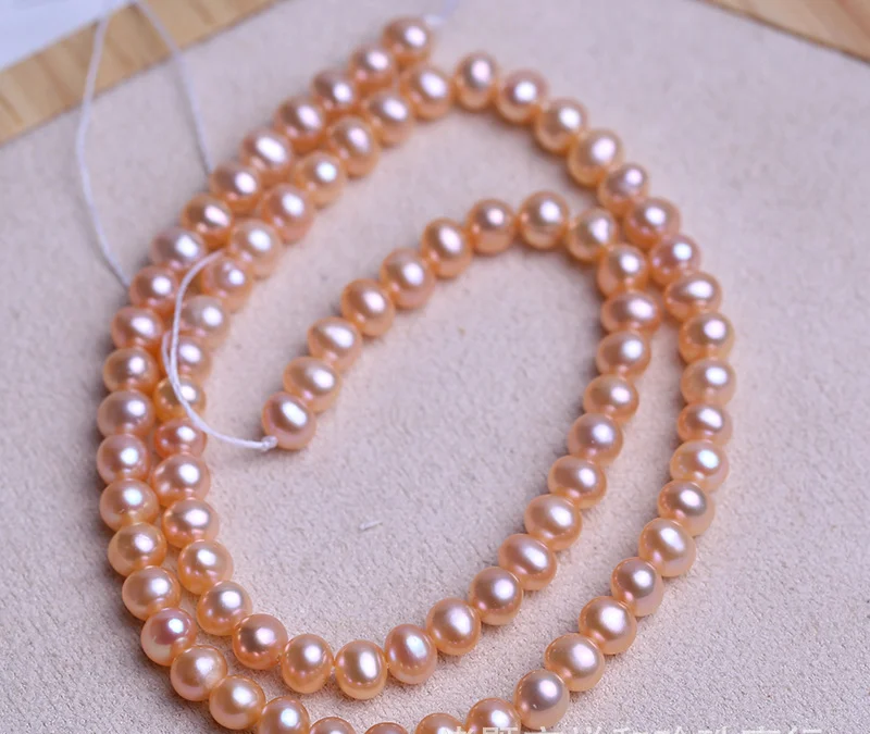 Natural Pearl Necklace 5-6mm, Good Quality Semi Finished Pearl DIY Necklace, Bracelet, Ring .Full Hole 
Natural Pearl Necklace 5-6mm, Good Quality Semi Finished Pearl DIY Necklace, Bracelet, Ring .Full Hole