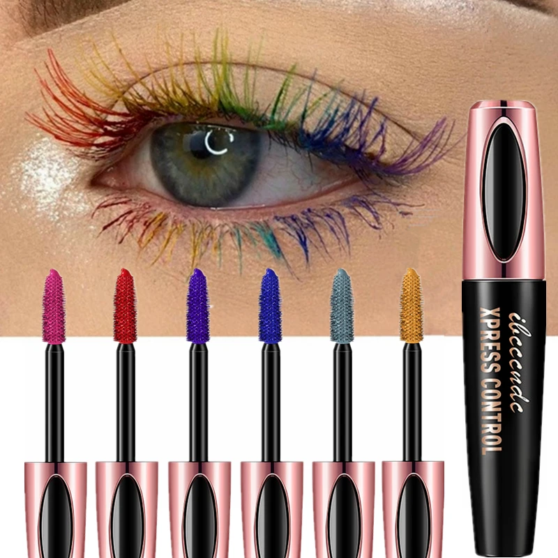 Colorful 4D Mascara Waterproof Lasting Thick Curling Blue Yellow Black Silk Fiber Lash Mascara Eyelash Thicken Color Eyes Makeup
Colorful 4D Mascara Waterproof Lasting Thick Curling Blue Yellow Black Silk Fiber Lash Mascara Eyelash Thicken Color Eyes Makeup