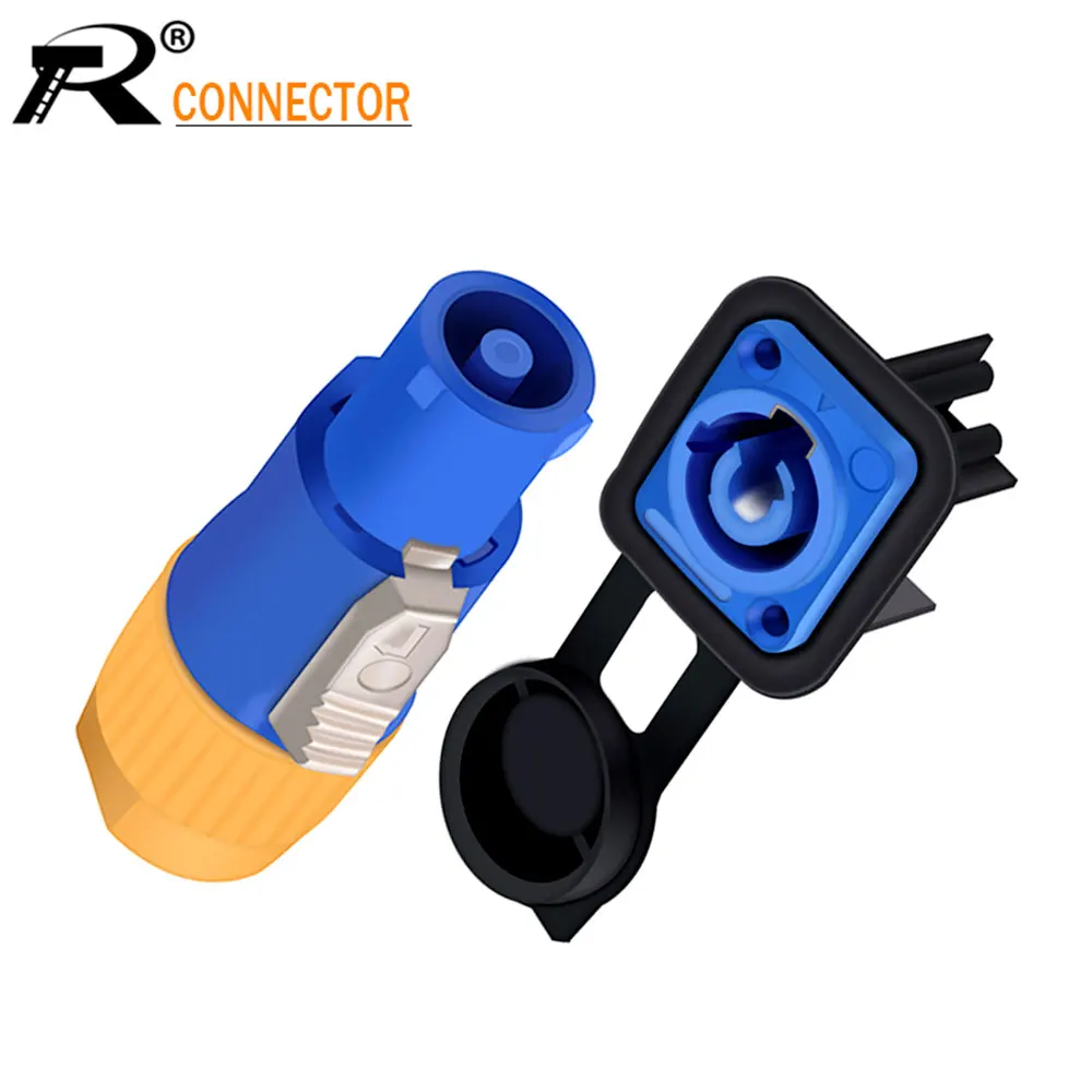 1Set New Waterproof 20A PowerCON Power Panel Mount Adapter True Locking Cable Connector IP65 Aviation flame retardant connector
1Set New Waterproof 20A PowerCON Power Panel Mount Adapter True Locking Cable Connector IP65 Aviation flame retardant connector