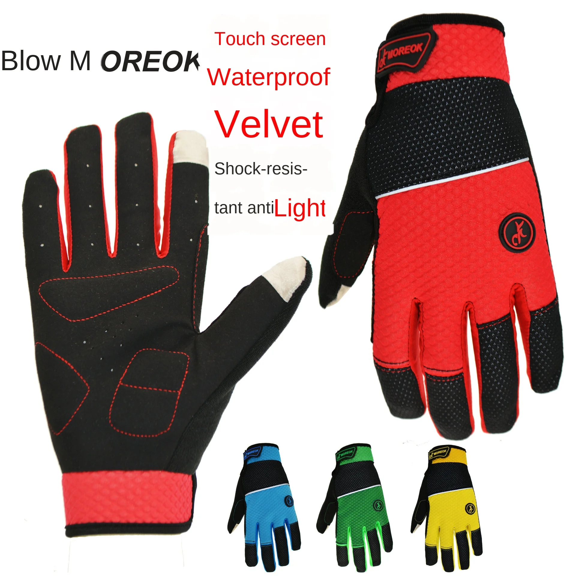 Winter thermal fleece cycling gloves Windproof Mountain Bicycle Motorcycle Riding Full Finger Touch Screen Outdoor cycle Gloves
Winter thermal fleece cycling gloves Windproof Mountain Bicycle Motorcycle Riding Full Finger Touch Screen Outdoor cycle Gloves