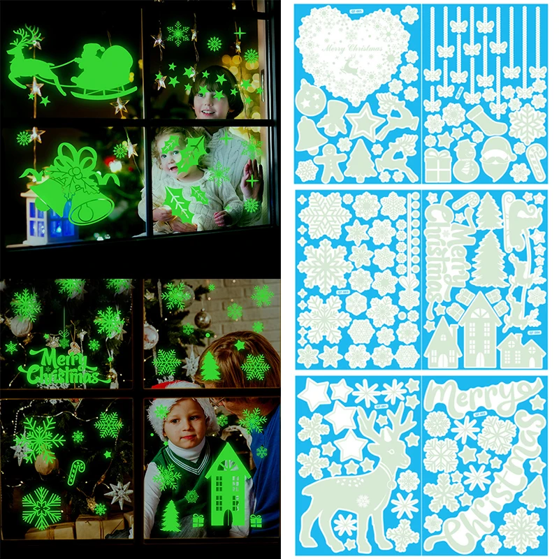Xmas Luminous Wall Sticker Warm Snowflakes stickers Christmas Decoration Glass Sticker Static Window Sticker Durable Home Decor
Xmas Luminous Wall Sticker Warm Snowflakes stickers Christmas Decoration Glass Sticker Static Window Sticker Durable Home Decor