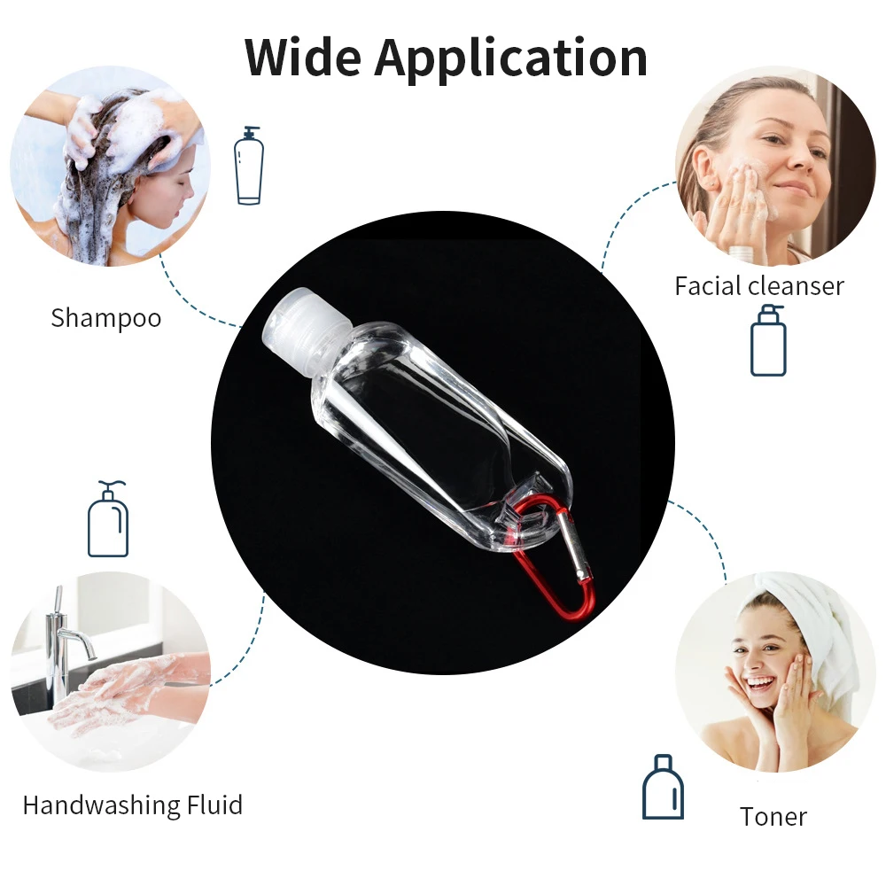 Separate Bottling Empty Storage Bottle with Hook Convenient Silicone Portable Containers Shampoo Cosmetic Dispenser
Separate Bottling Empty Storage Bottle with Hook Convenient Silicone Portable Containers Shampoo Cosmetic Dispenser