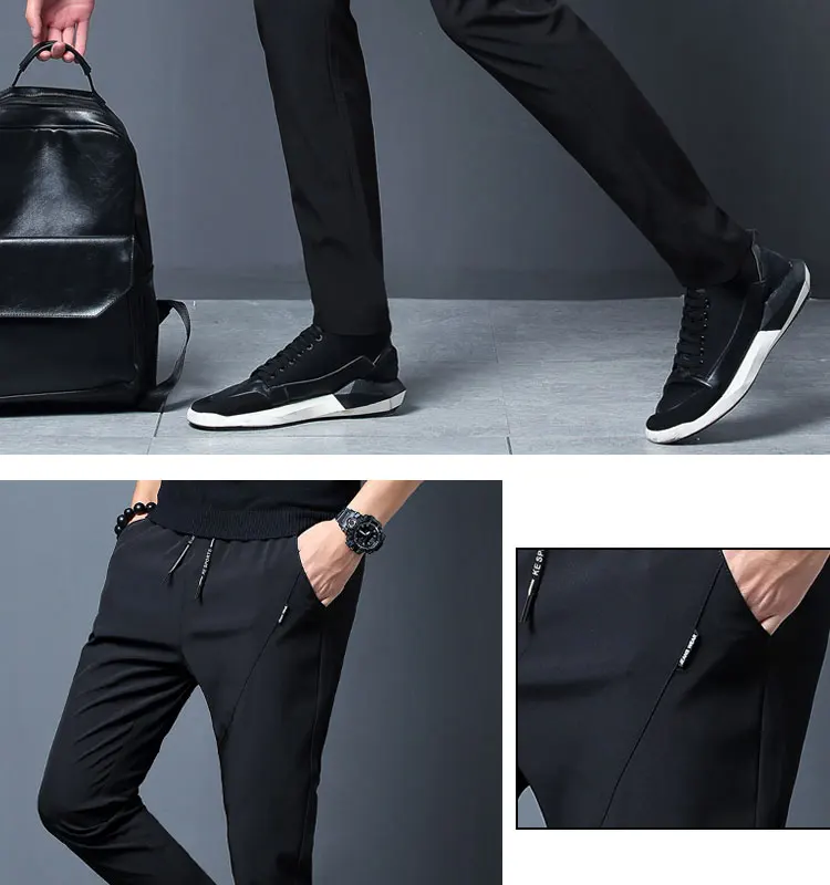 Multi-style Men's Ice Silk Casual Pants 2020 Summer New Thin Section Fashion Business No-iron Pants Men's Clothing
Multi-style Men's Ice Silk Casual Pants 2020 Summer New Thin Section Fashion Business No-iron Pants Men's Clothing