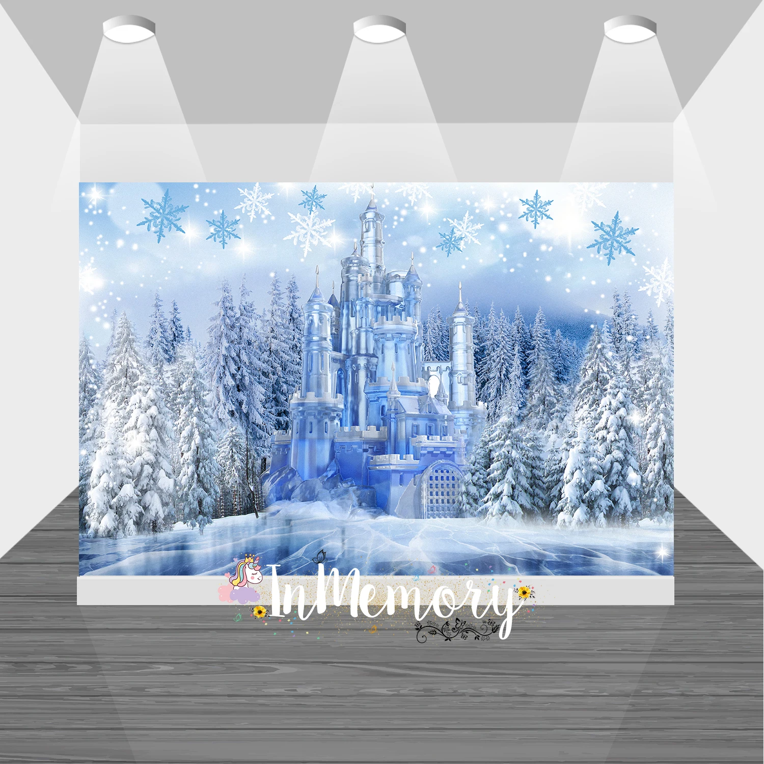 Winter Castle Background Photography Baby Shower newborn Birthday Backdrop Portrait Photocall Snow Scene Snowflake Photo Shoot
Winter Castle Background Photography Baby Shower newborn Birthday Backdrop Portrait Photocall Snow Scene Snowflake Photo Shoot