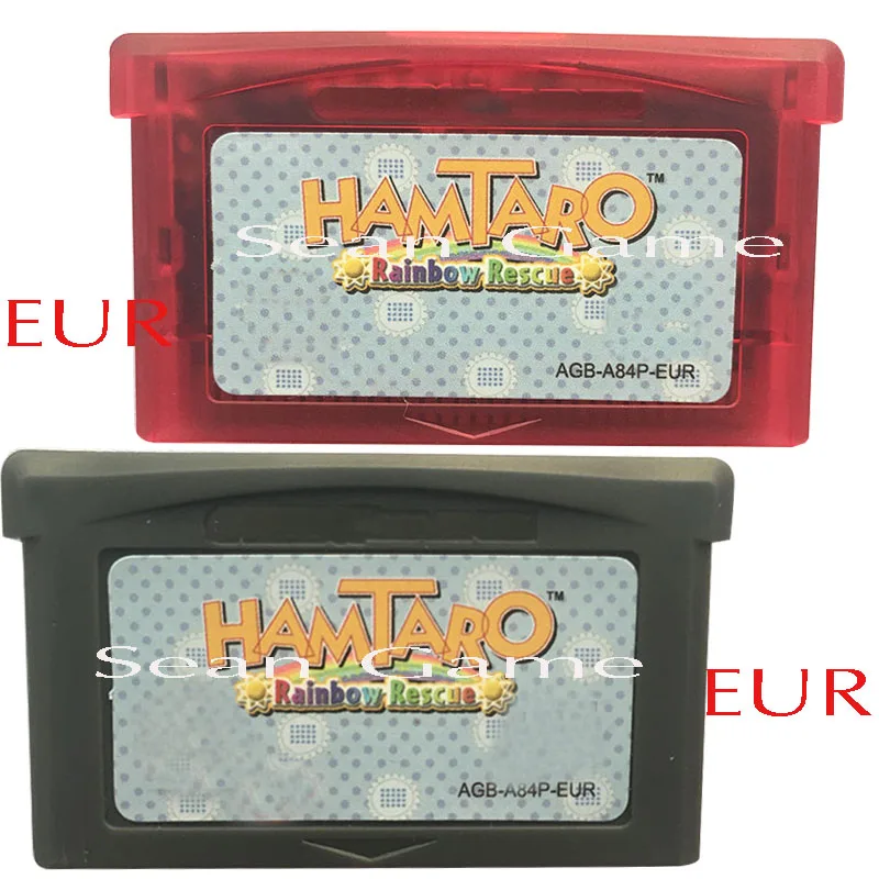 32 разрядная портативная консоль для ЕС видеопроектор Hamtaro версия Rainbow Rescue первая